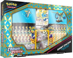 Pokemon sword & shield crown zenith premium figure collection zacian/zamazenta