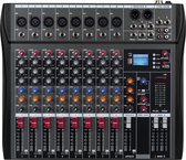 Weymic CK-80 Professionele Audio Mixing Console (8-Kanaals) met USB Drive en Bluetooth