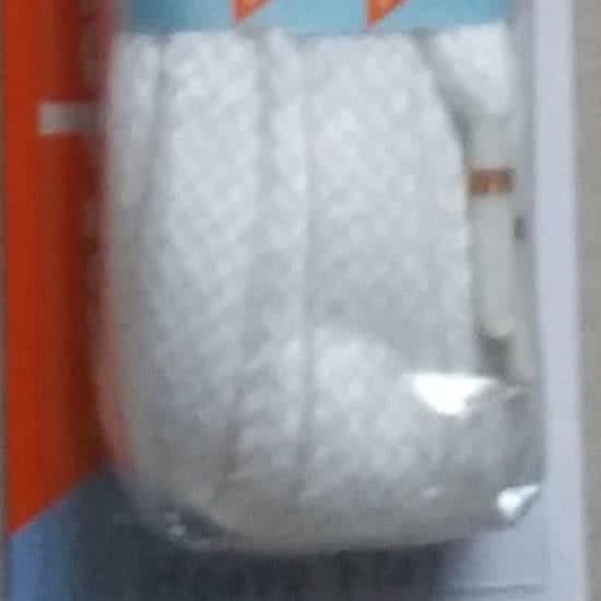 thumbnail: 4 Paar Witte Schoenveters 120 Cm X 8 Mm - Stevige Veters Voor Sportschoenen