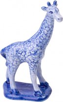 Heinen Delfts Blauw - Figurine décorative 'Girafe'