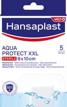 Hansaplast Aqua Protect Sterile XL Pleister - 5 strips - 100% waterproof - Zeer absorberend