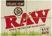 Raw organic papers 1½, 25 box/33l
