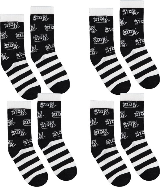 StukTV - 4 paar sokken - Maat 32/36