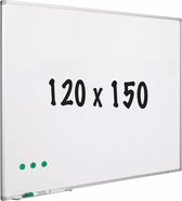 Whiteboard Tracey - Geverfd staal - Magnetisch - Wit - 120x150cm