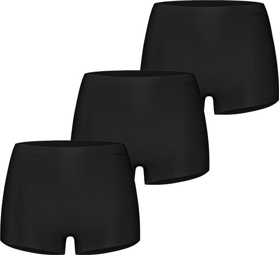 Ten Cate Secrets Short - 3-pack - Zwart - Maat XL - Naadloos ondergoed Dames