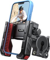 Aurify Fiets Telefoonhouder - Telefoonhouder Fiets - Gsm Houder Fiets - Fietshouders - Ook voor scooter & motor