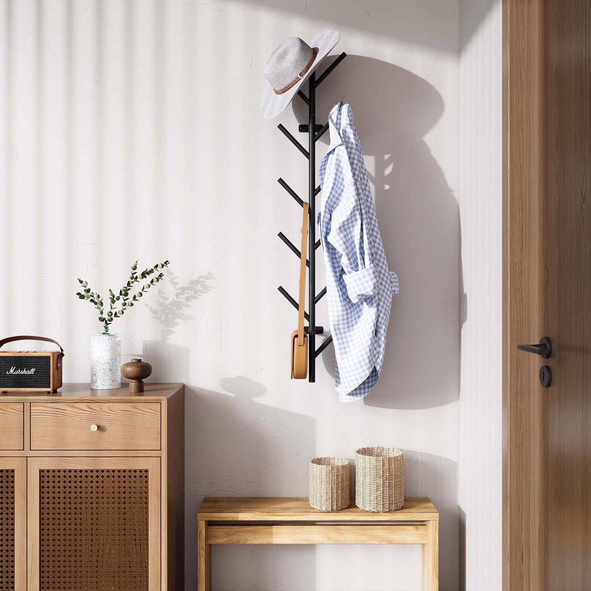 boomvormige kapstok, voor woonkamer, slaapkamer, kantoor