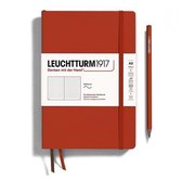 Leuchtturm1917 A5 Medium Notitieboek dotted Natural Colours softcover Fox Red - Notebook - 4004117626043