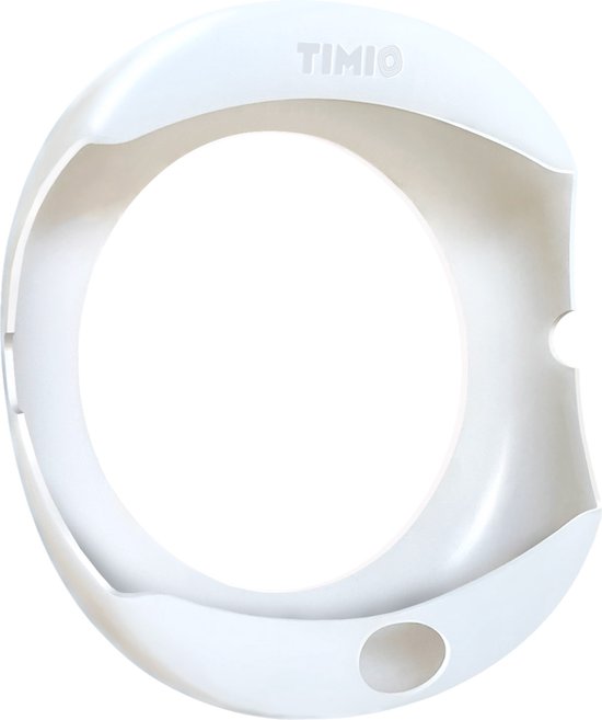 Coque en Silicone TIMIO - Housse de Protection en Silicone pour Lecteur TIMIO - Blanc Laiteux Translucide