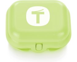 Tupperware Mini Smartclip T Groen- Snackdoosje