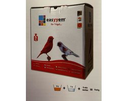 Easyyem Eivoer met rode kleurstof voor rode kanaries-5 kg