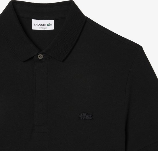 Lacoste Heren Poloshirt - Black - Maat L