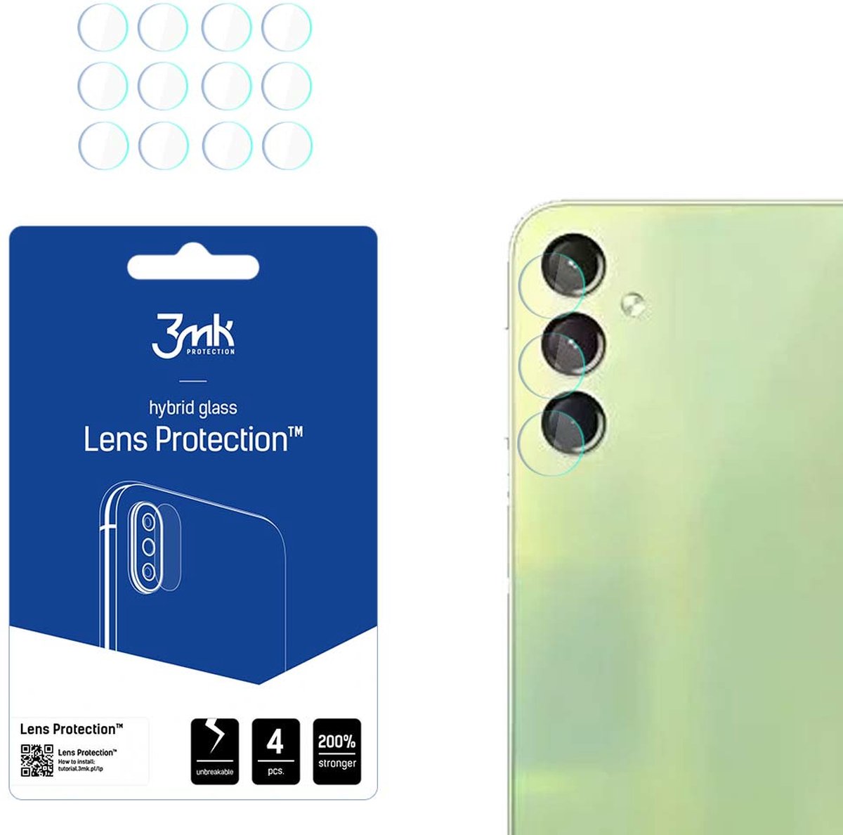 Samsung Galaxy A24 4G - 3mk Lens Protection