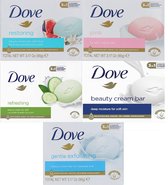 Dove Soap - MIX - Value pack/ Dove beauty cream bar/ Dove Restoring/ Dove Pink/ Dove Refrehing/ Dove Gentle Exfoliating
