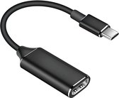 TOJ USB C Naar HDMI Adapter - 4K@60Hz - HDMI Switch / Hub - Zwart