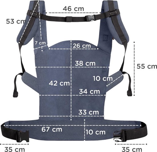 baby carrier / babydrager - baby carrier Backpack for newborn to toddlers, baby carrier / Kinderdrager