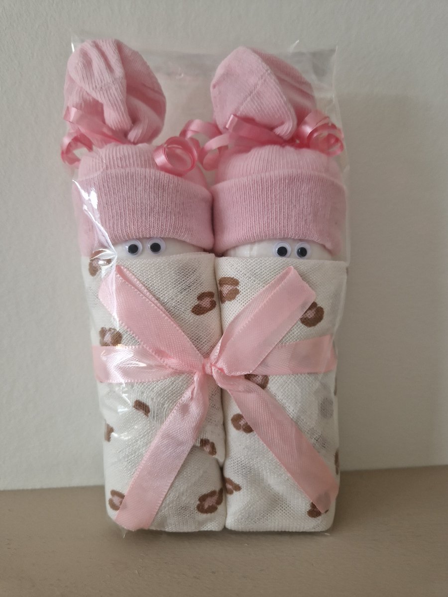 Goedkoopste Luierpopjes meisje - babyshower- kraamcadeau
