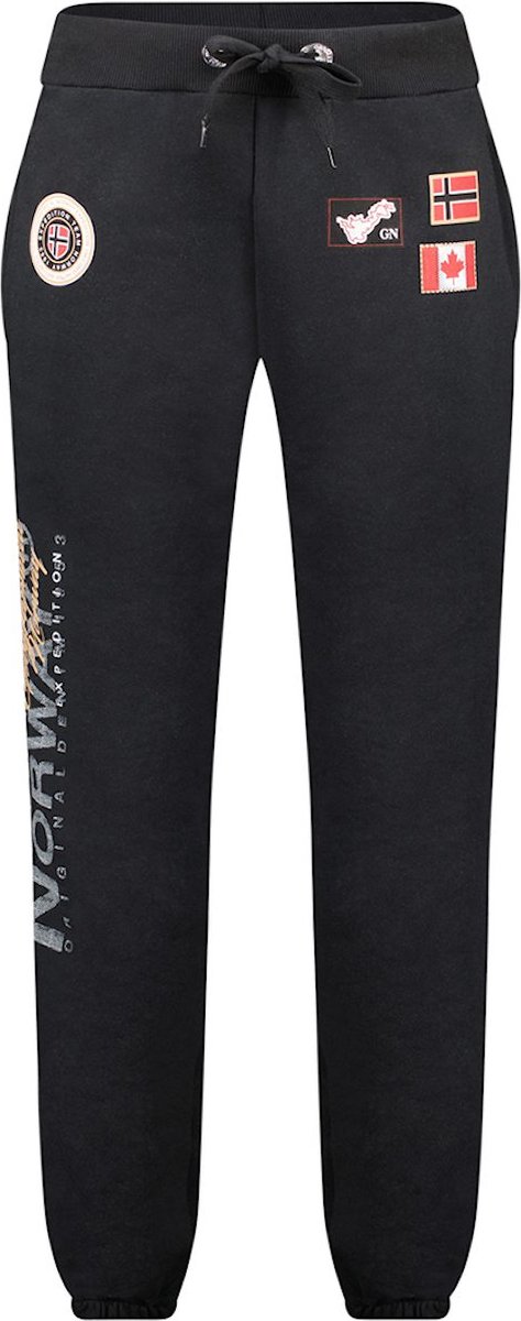 Geographical Norway Joggingbroek Maradock Heren Zwart Met - L