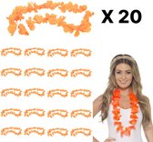 20 Oranje Hawaii Kransjes - Koningsdag - Voetbal