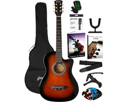 Finesse Akoestische Gitaar - Starterset - Stalen Snaren - Western ...