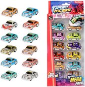 Toi-toys Turbo Racers Racing Cars Multicolore 12 pièces