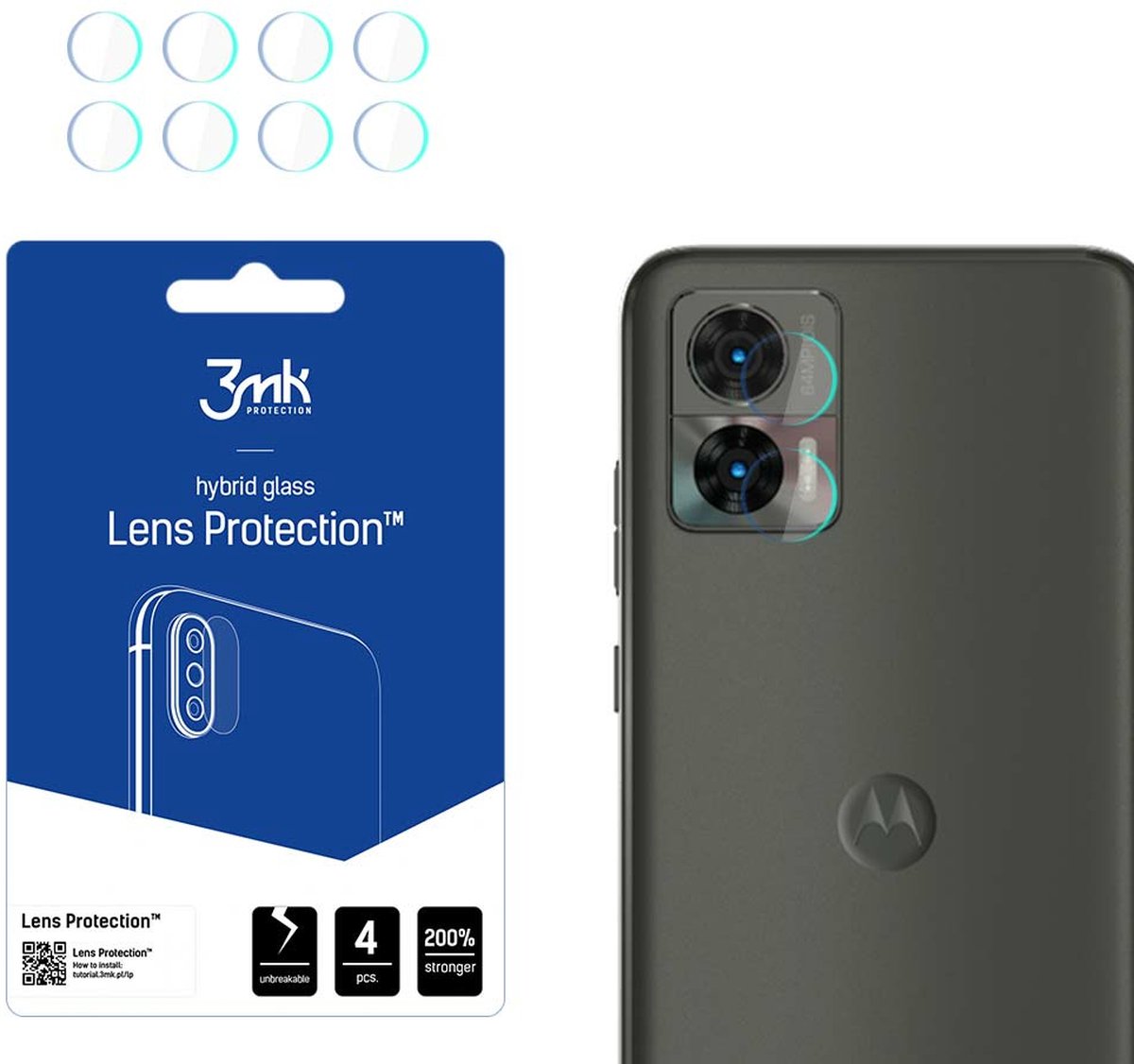 Motorola Edge 30 Neo - 3mk Lens Protection