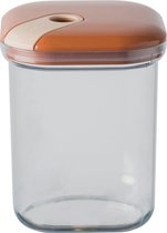 Omada - Pull Box Voorraadpot 1 liter - Polypropyleen - Oranje
