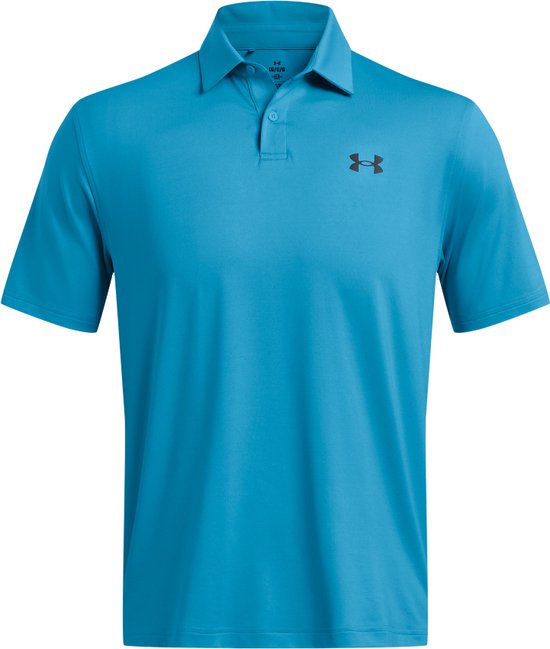 Foto: Under armour t2g polo golfpolo voor heren lichtblauw xxl