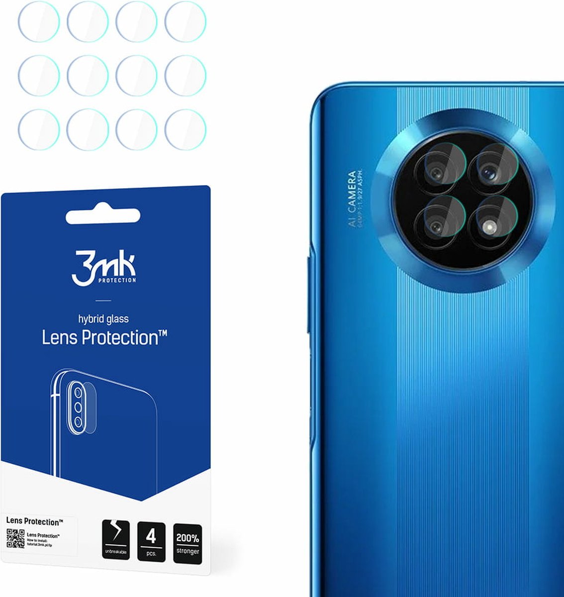 Honor X20 5G - 3mk Lens Protection