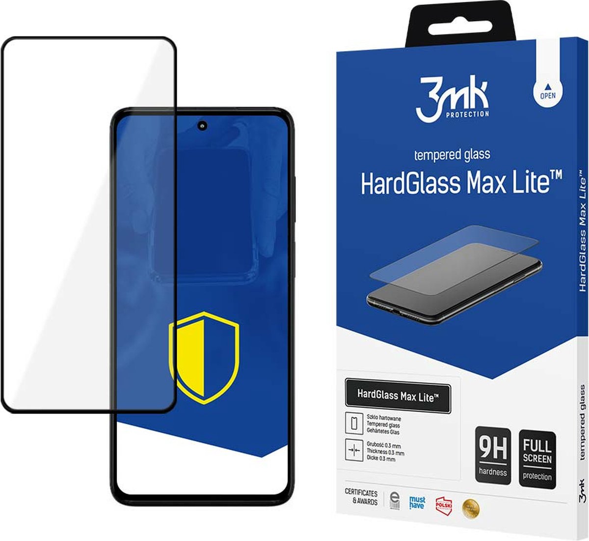 Motorola Moto G82 5G - 3mk HardGlass Max Lite