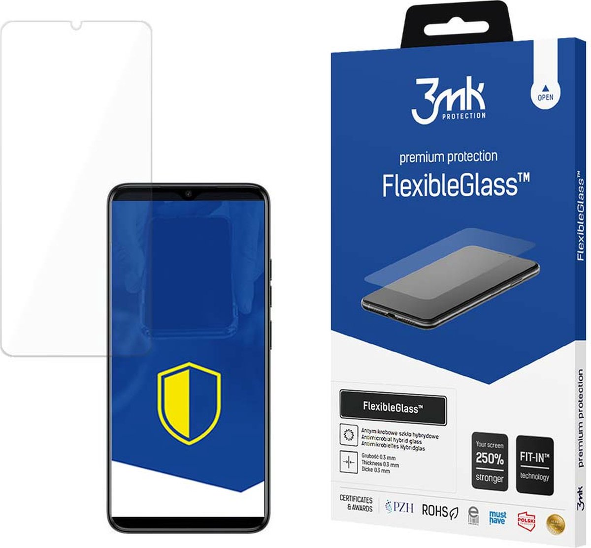 Tecno Spark Go 2023 - 3mk FlexibleGlass