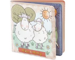 Mike & Molly badboekje schaap, badspeelgoed baby peuter speelgoed - Bambolino Toys