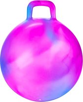 Skippybal marble - roze/blauw - D45 cm - buitenspeelgoed voor kinderen