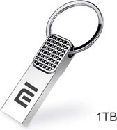 Flash USB 3.0 / 1 To / Porte-clés en métal Mémoire USB / Haute vitesse / Clé Drive / USB portable / Argent