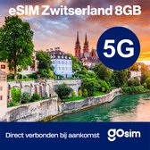 Zwitserland eSIM - 8 GB - Prepaid Simkaart - 42 Dagen - 4G & 5G - GoSIM