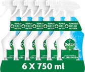 Dettol Trigger Cotton 750 ml - 6 pièces - Pack économique