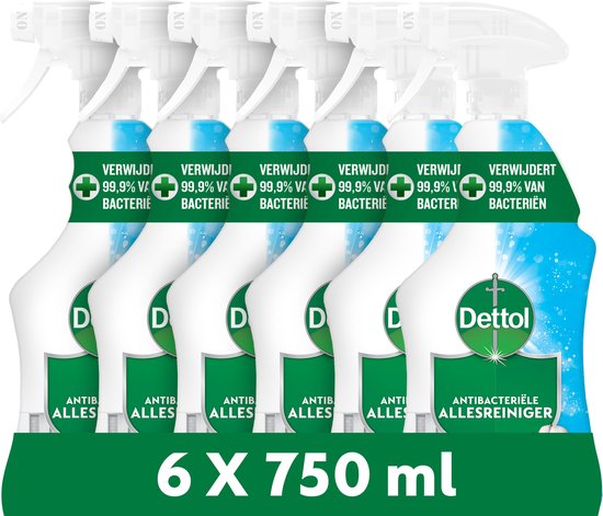 Foto: Dettol trigger cotton 750ml 6 stuks voordeelverpakking