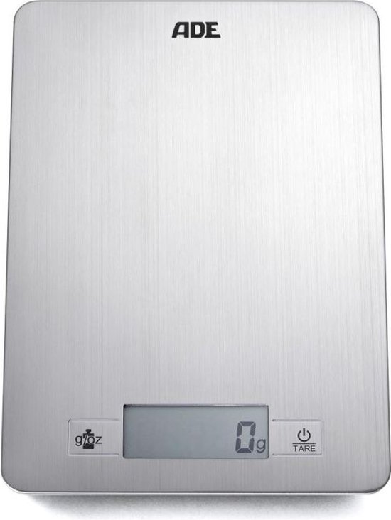 Compacte ADE Keukenweegschaal 'Isabella' met Dual Weegplateaus