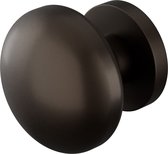 Deurknop - Brons Kleur - RVS - GPF bouwbeslag - GPF9957.A1-00 Dark blend paddenstoel knop S2 65mm incl. knopvastzetter met rond