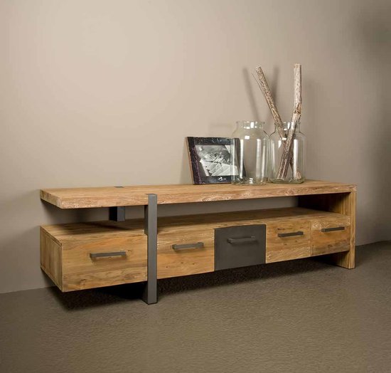 Tower Living Lucca - Meuble TV 5 tiroirs. - 190