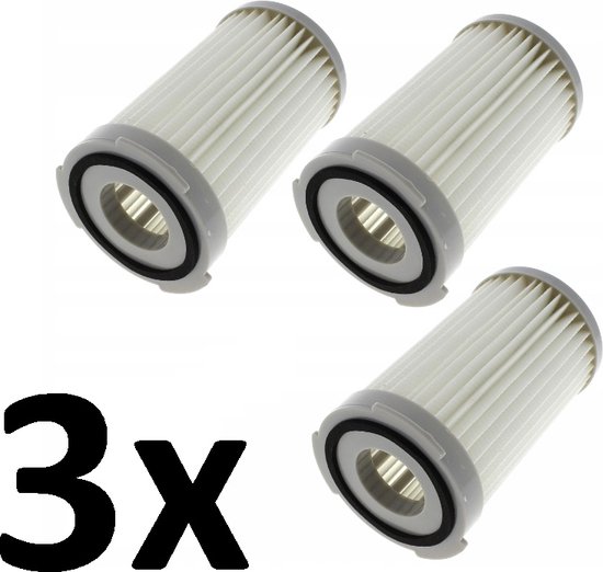 3 x vervangingsfilter voor AEG stofzuiger, Electrolux ELECTROLUX: EF75B, AEG: AEF75B, Tornado: Accelerator TO6720-TO672, Eolys: TO7630, TO7635, Volta: U7605 - ZTF7650 - Electrolux Ergo Easy & Ergo Space - Hepa H10 filter type EF75B - Cycloniclite