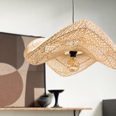 Raw Materials - Wave hanglamp - Rotan - Naturel - Extra large