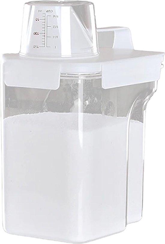 orion group Reservoir voor waspoeder, emmer, houder, waspoederbox, opslag voor waspoeder, opbergdoos, afsluitbaar, 6 l orion group Reservoir voor waspoeder, emmer, houder, waspoederbox, opslag voor waspoeder, opbergdoos, afsluitbaar, 6 l