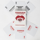 Lingo- Canadese speelkaarten- playingcards- talen leren- Canadian- jong en oud- Canadian woordenschat- woordenschat- Leer Canadese woordenschat op een leuke en gemakkelijke manier- 52 essentiële vertalingen- Leren- reizen- spelen