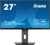 iiyama ProLite XUB2797QSN-B1 - 27 Inch - IPS - QHD - USB-C Dock - In hoogte verstelbaar