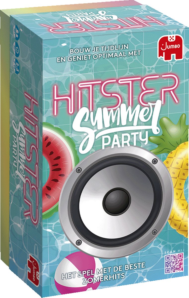 Jumbo - Hitster - Summer Party! - Nederlandstalig Partyspel - Actiespel - Jumbo