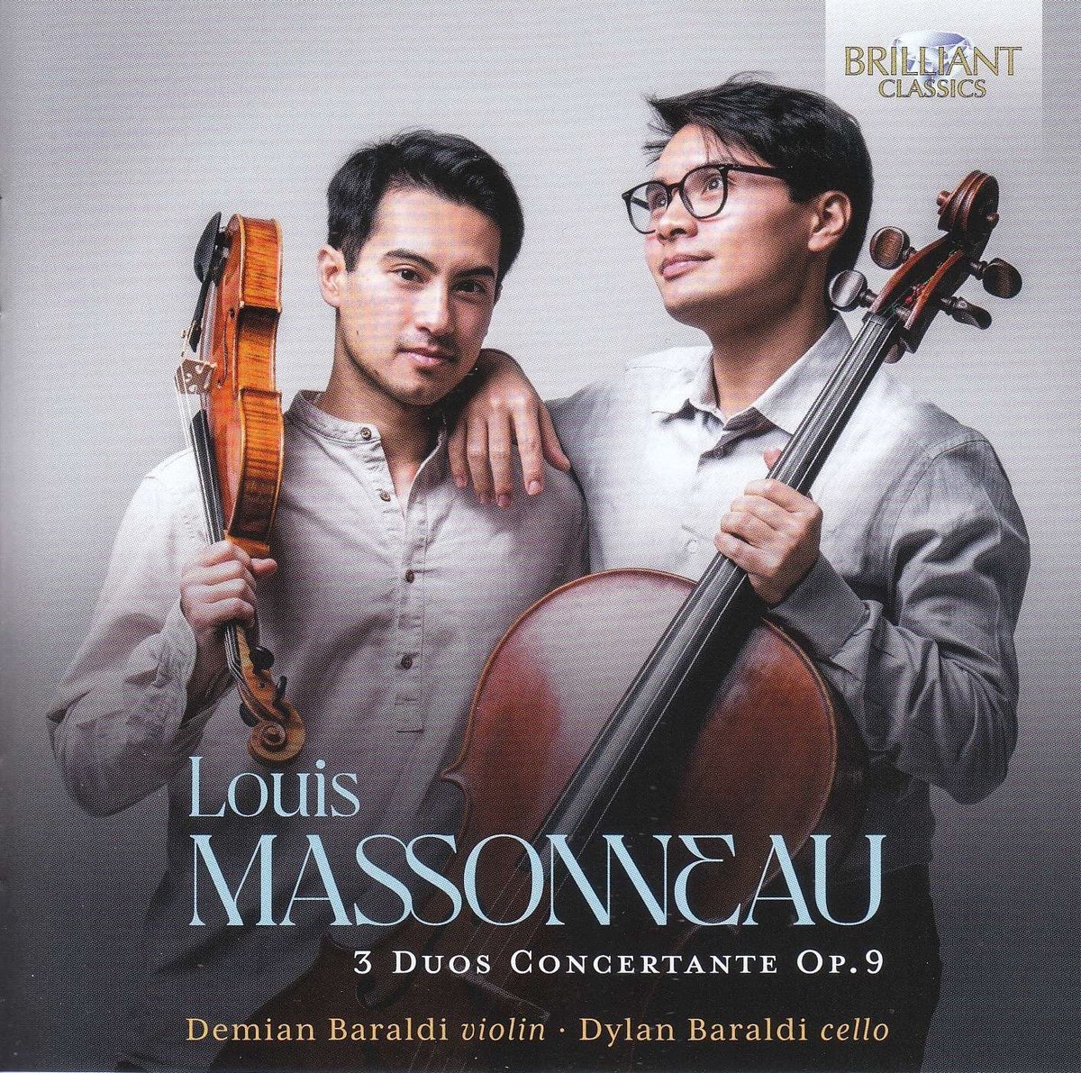 Dylan Baraldi & Demian Baraldi - Massonneau: 3 Duos Concertante Op.9 (CD)