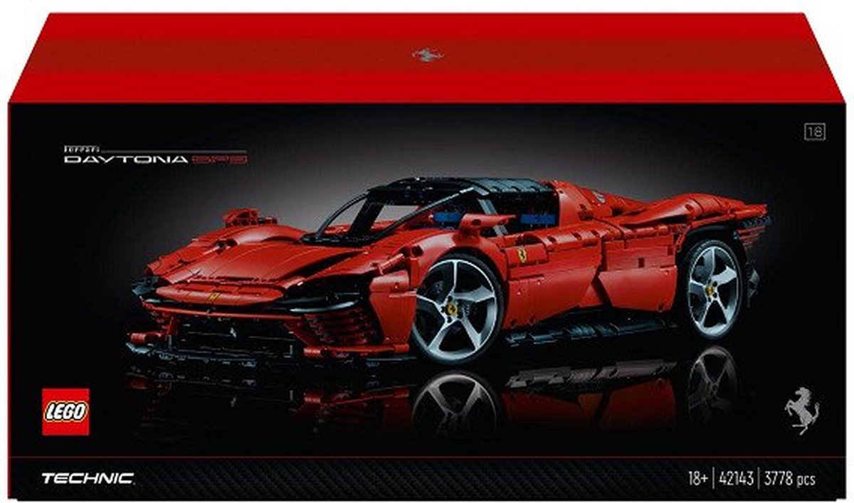 LEGO Technic Ferrari Daytona SP3 Raceauto Collectible voor Volwassenen - 42143 — afbeelding 2