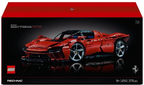 LEGO Technic Ferrari Daytona SP3 Raceauto Collectible voor Volwassenen - 42143