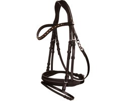 Horsegear Hoofdstel Horsegear Hglembut Soft Bruin | Maat: Pony